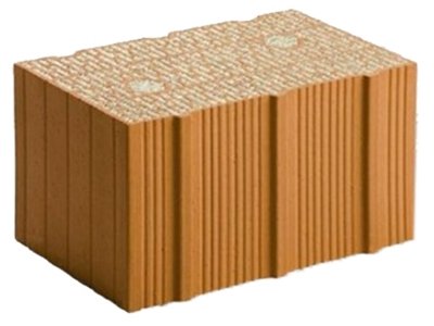 Керамический поризованный блок Coriso 14 DF